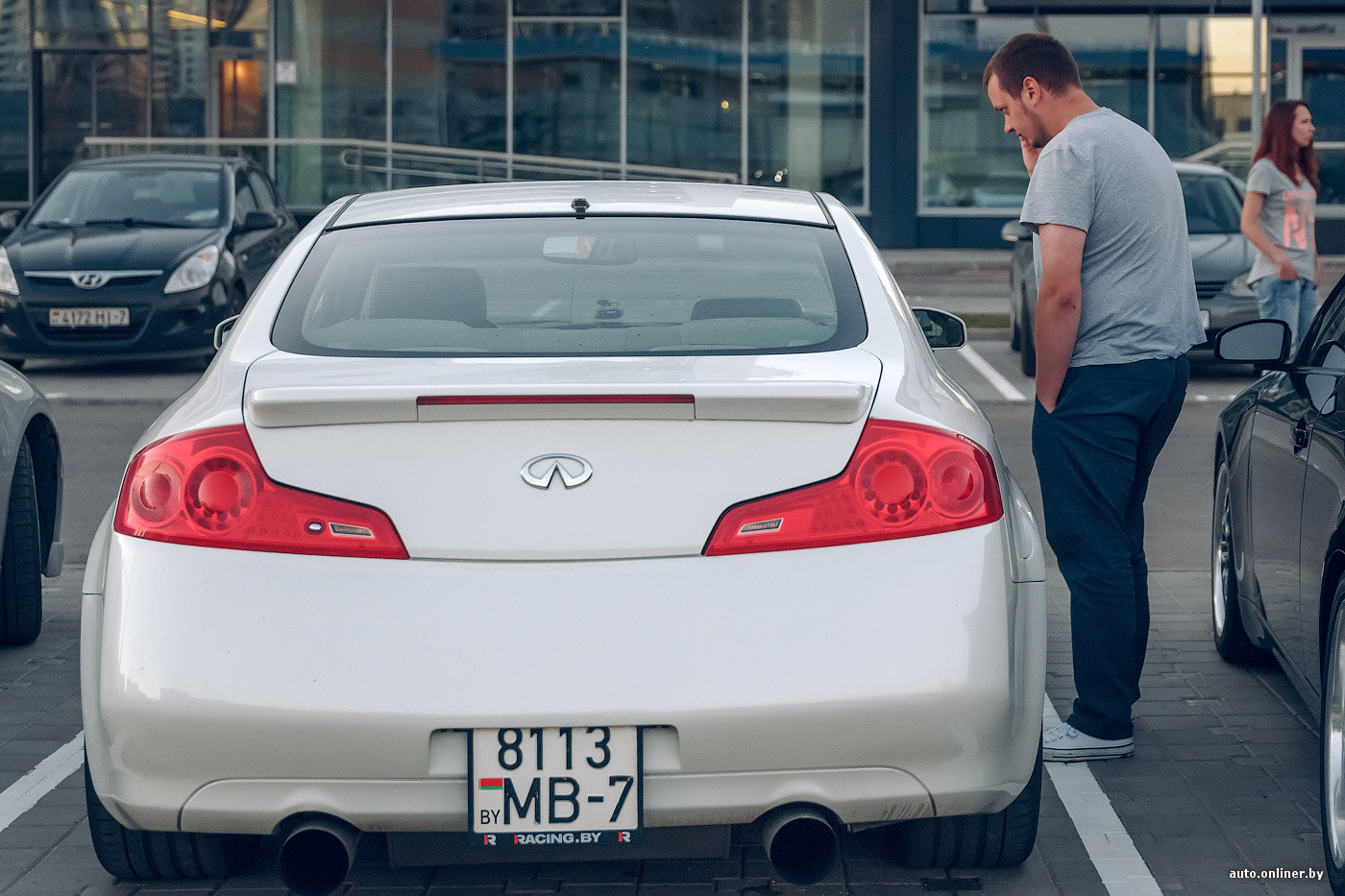 В Минске состоялся слет владельцев Infiniti G35 Coupe и Nissan 350Z