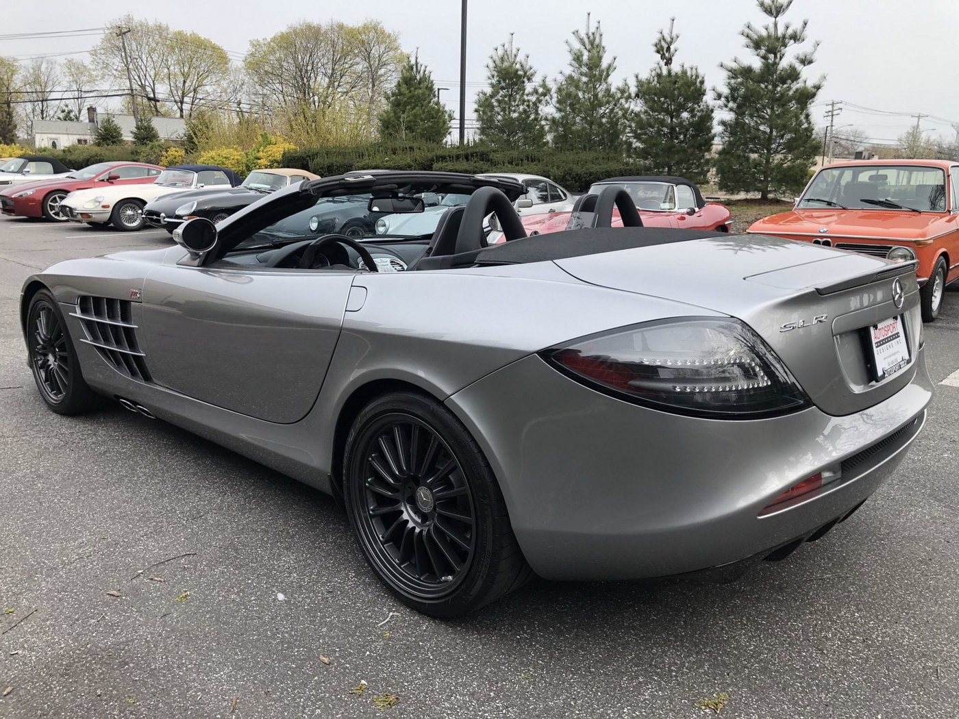 Очень редкий Mercedes SLR 722 S Roadster продадут через аукцион