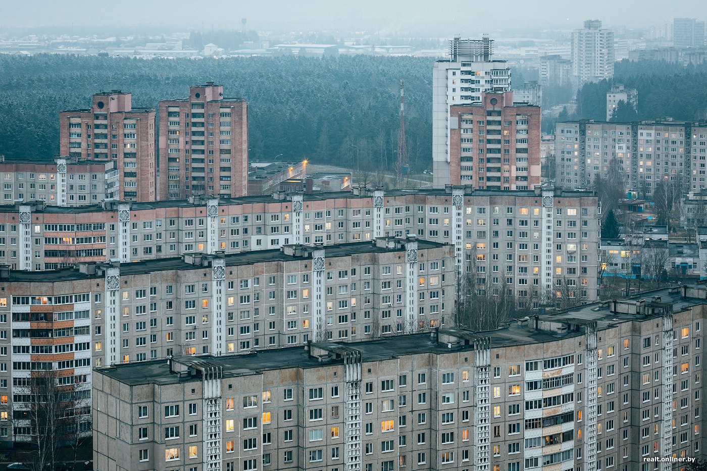 Ангарская без прикрас. Суровый район из окон 25-этажки