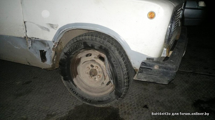 В Барановичах водитель ВАЗа врезался в Lamborghini Murcielago