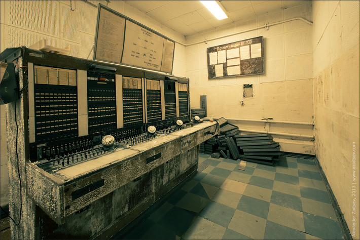 Сохранившийся бункер времен холодной войны под Брестом