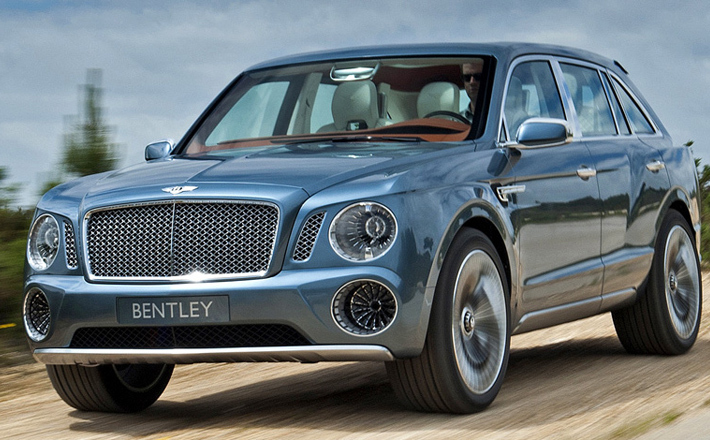 Изначально вседорожник Bentley должен был выглядеть так