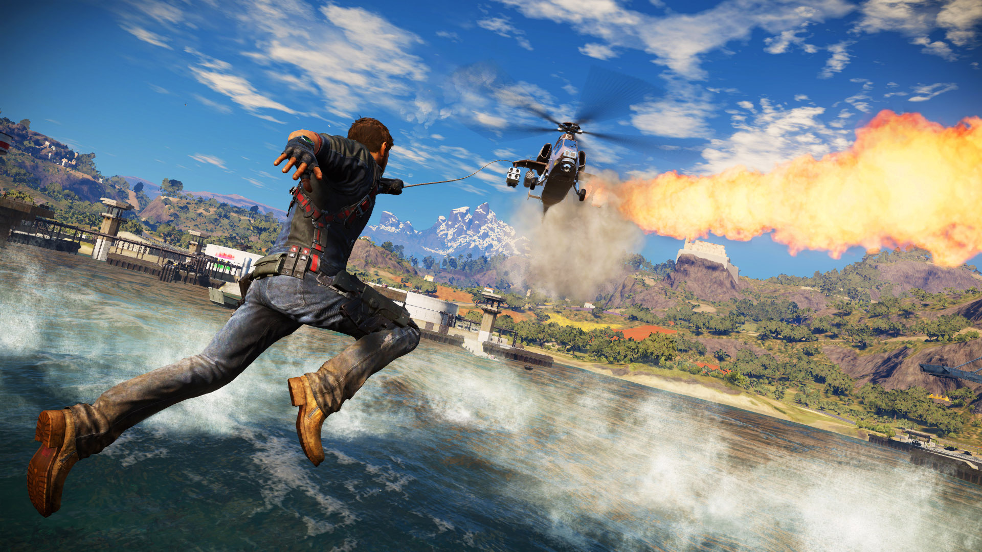 Square Enix опубликовала стильный трейлер игры Just Cause 3