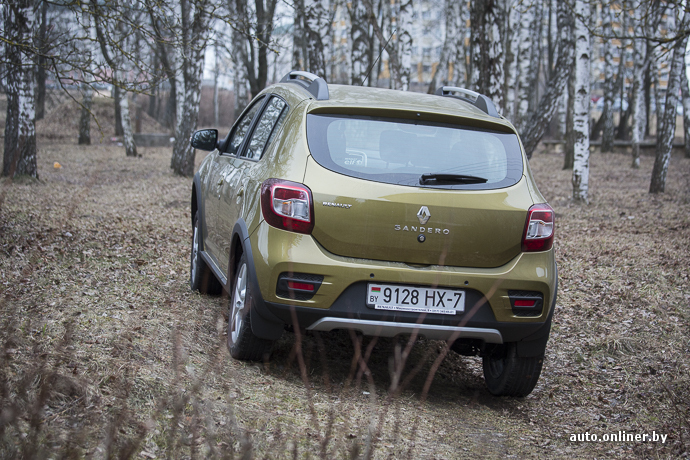 Водительский коврик для Renault Sandero Stepway 2013-2023 / Авто / Аксессуары / Эва