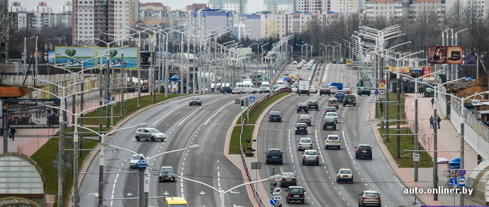 Дороги минска фото