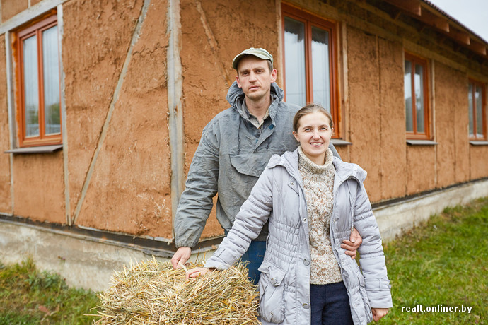 Как мы построили соломенный дом в Калужской области за 1 млн рублей