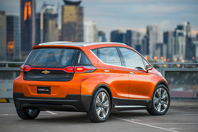 Chevrolet Bolt обещает стать первым доступным электромобилем с запасом хода в районе 300 км