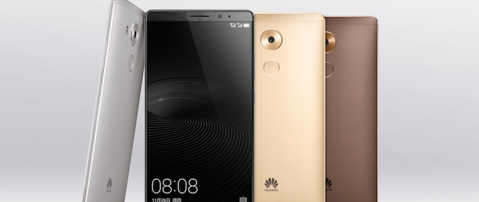 Huawei показала фаблет Mate 8 с батарей на 4000 мАч