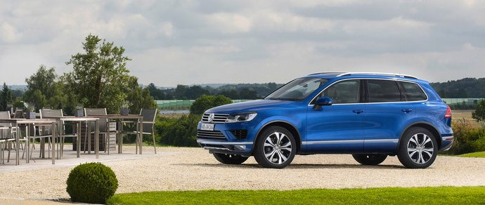 7-местный Volkswagen Touareg нового поколения дебютирует в 2017 году