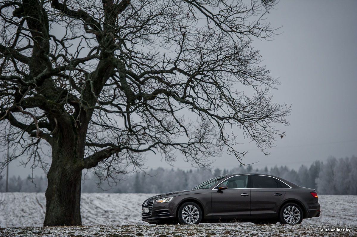 Протестировали Audi A4 B9 — переднеприводной премиум-седан