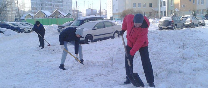 От скуки бери лопату в руки