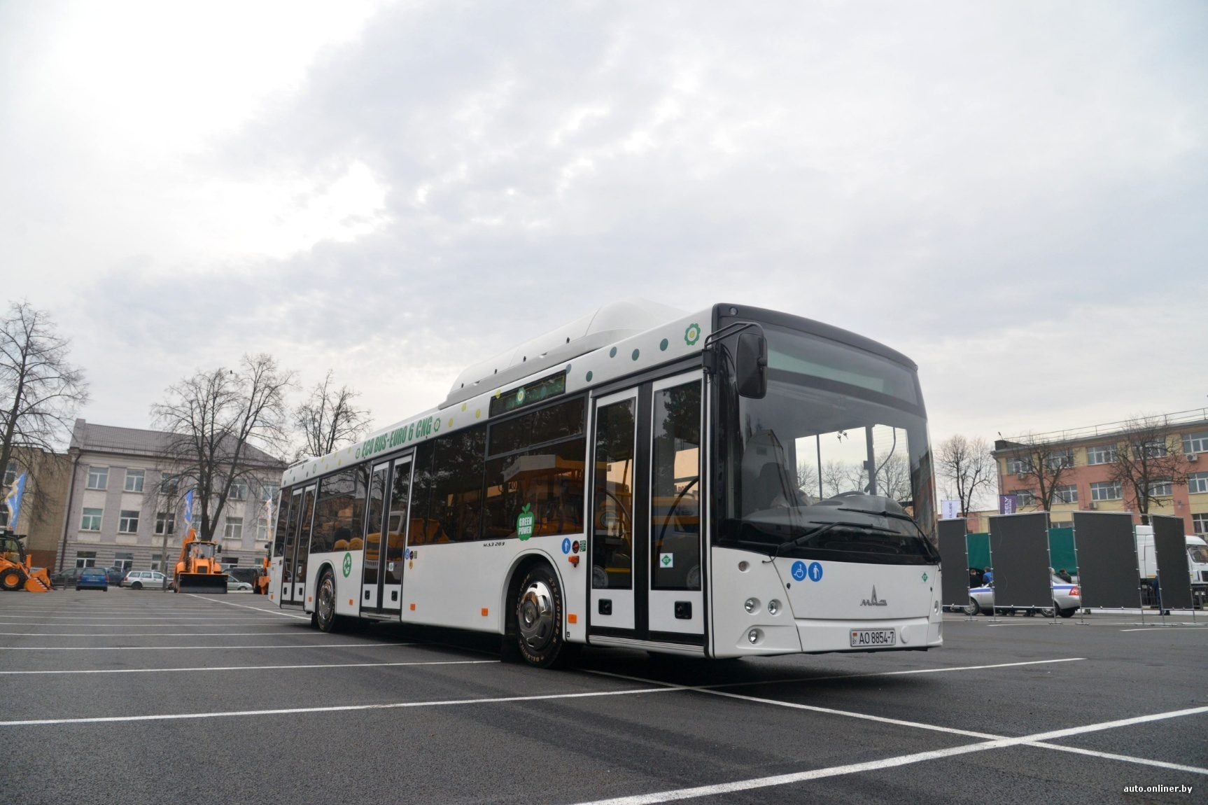 МАЗ представил в Минске свой автобус 203, предназначенный для европейского  рынка