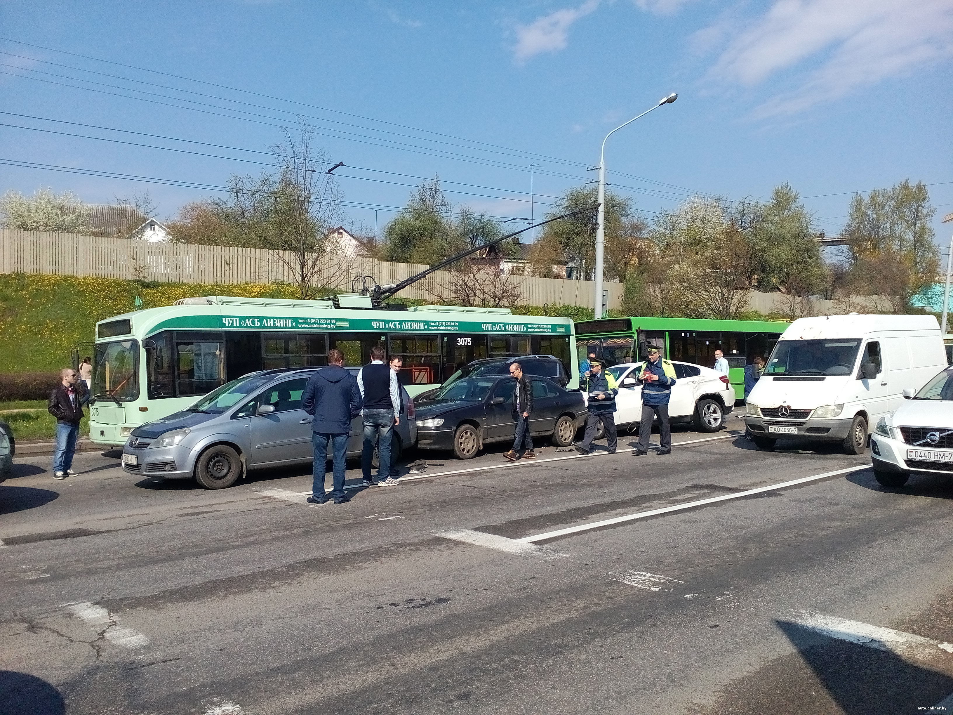 Крупное ДТП на проспекте Жукова