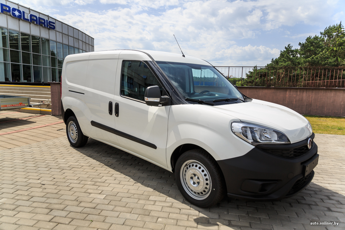 В Минск привезли обновленный Fiat Doblo. Цены — от 14 230 евро