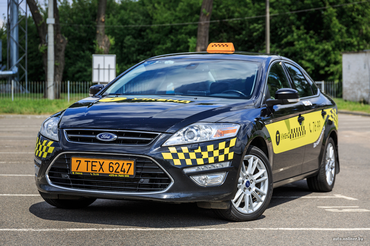 Новая служба такси «Уiкенд»: в автопарке одни Ford Mondeo