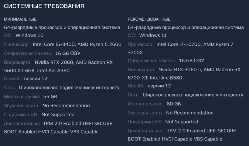 Системные требования Battlefield 6