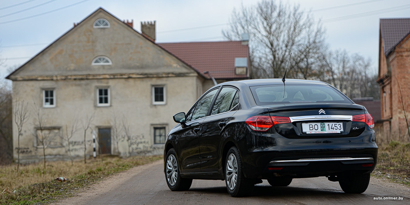 Тест-драйв дизельного Citroen C4 Sedan