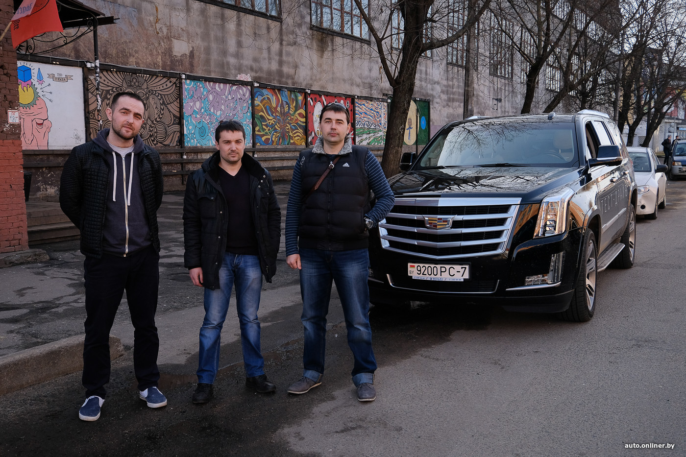 Слепой тест-драйв Cadillac Escalade белорусской сборки