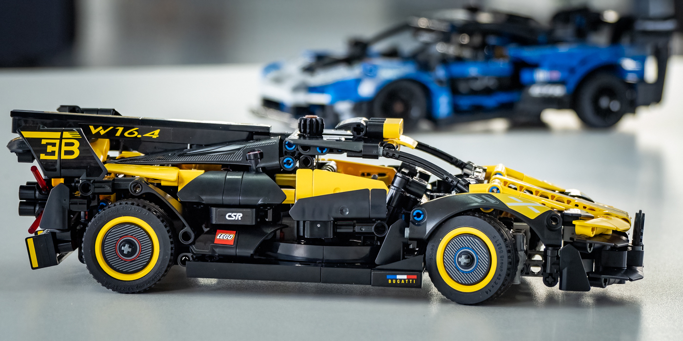 Вот что надо дарить мужчине. Обзор LEGO Technic Bugatti Bolide