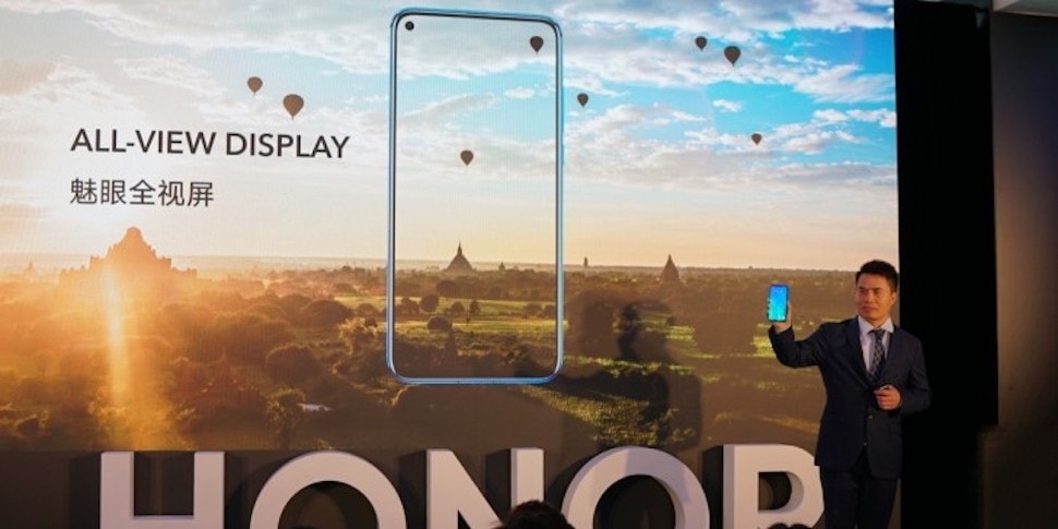 Honor view дисплей