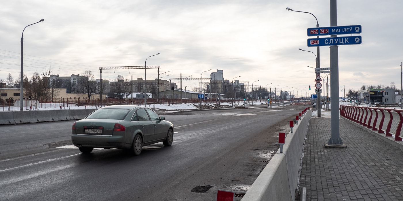 Открыто движение по мосту через второе кольцо