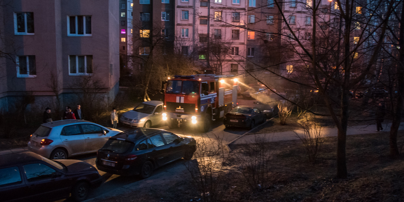 Сможет ли пожарная машина въехать во двор? Эксперимент в городских условиях