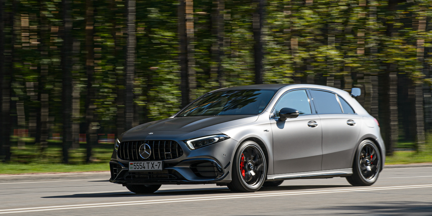 Обзор Mercedes A45S AMG