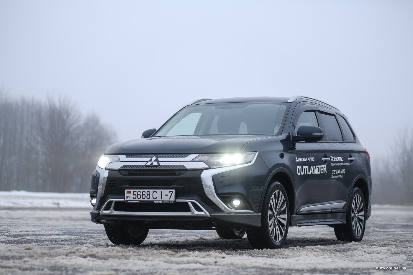 Тест-драйв Mitsubishi Outlander: кроссовер для взрослых мужиков