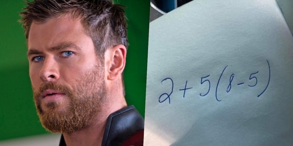 Простой математический пример озадачил режиссера последнего «Тора». А вы решите?