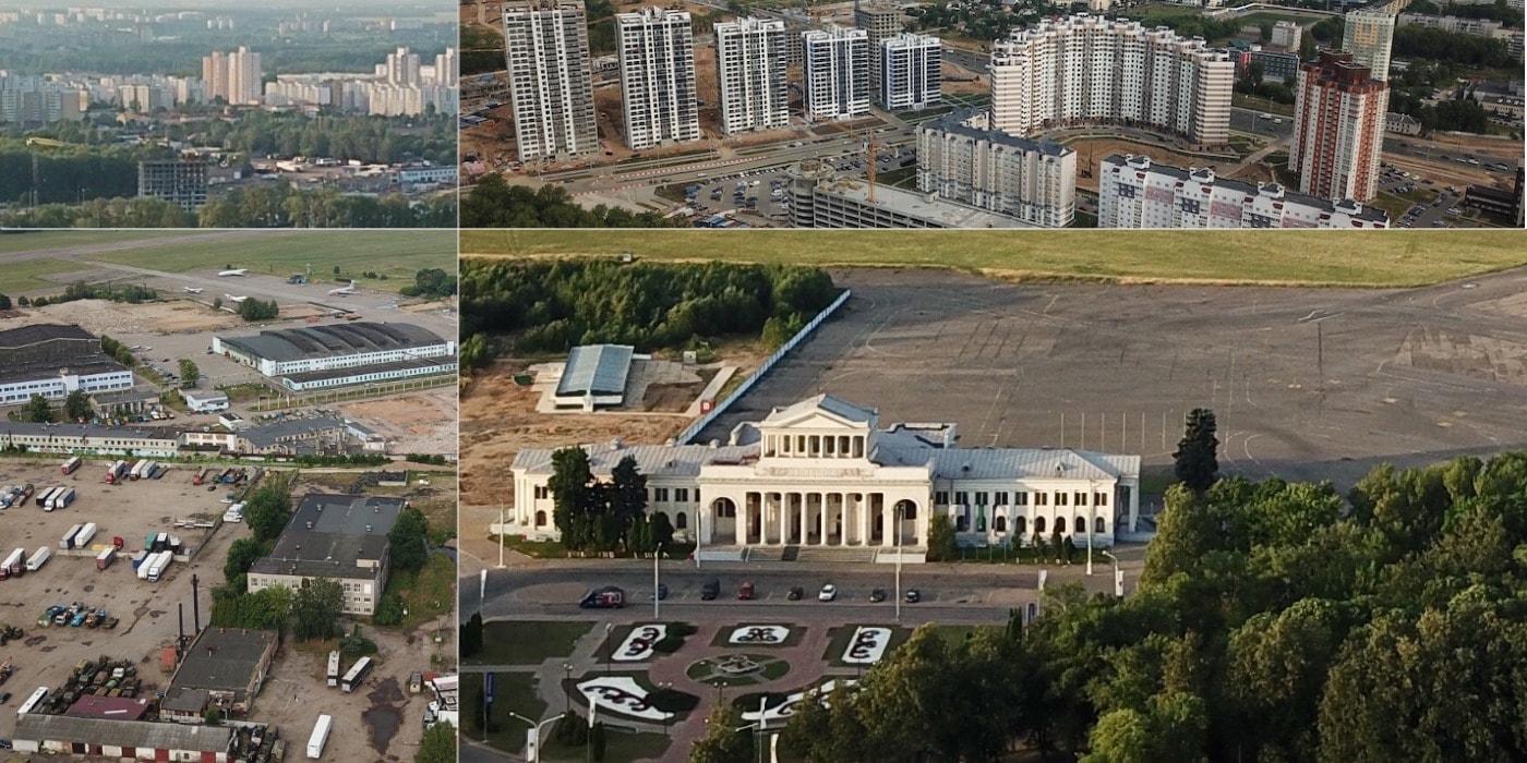 Фотофакт: что осталось от первого минского аэропорта, откуда сегодня улетел  последний самолет