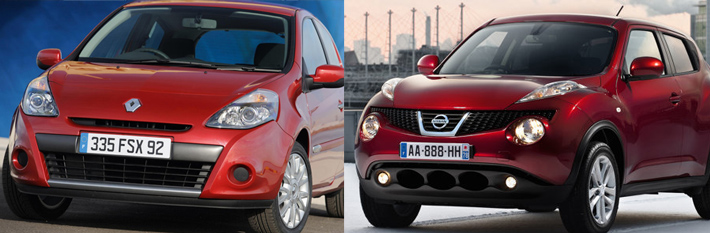 Альянс Renault-Nissan также использует универсальную платформу для большого количества моделей. Причем автомобили, построенные на "B platform" относятся к разным классам