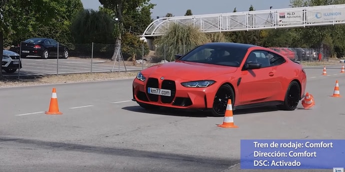 BMW М4 провалила «лосиный тест» — результат хуже, чем у Ford Puma