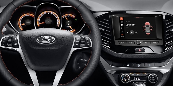 У Lada Vesta появилась мультимедийная система EnjoY. Что за она?