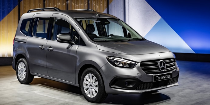 Немцы представили новое поколение Mercedes Citan
