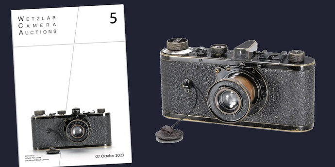 100 Jahre alte Leica-Kamera will für 3 Millionen Dollar versteigert werden