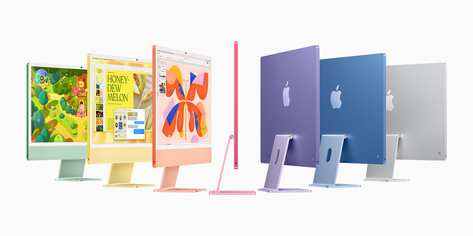 Apple、M4チップ搭載の新型iMacを発表