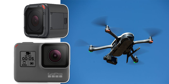 GoPro представила новые камеры и квадрокоптер за $800