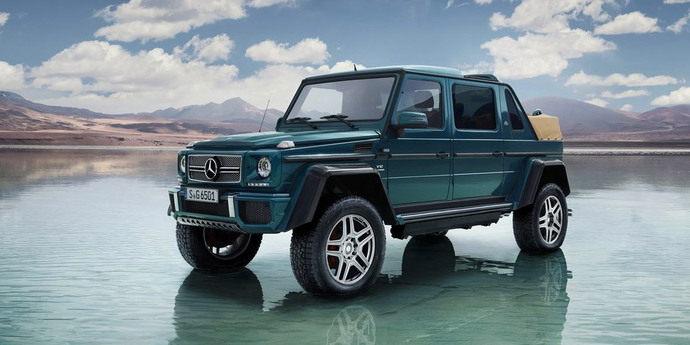 Mercedes-Maybach G650 Landaulet показал что такое реальный шикарный джип