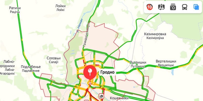 Погода в гродно на 10 дней