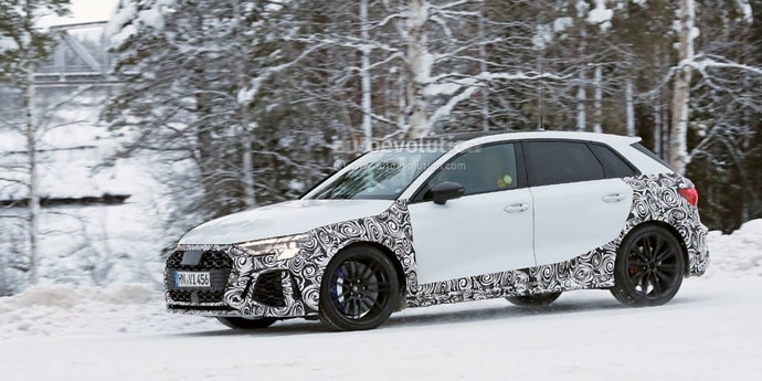 Audi Testiruet Novyj Rs3 Moshnostyu Bolee 400 L S