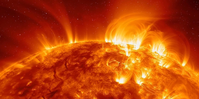 それは、これまでに発見された最強の太陽の嵐のときです