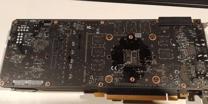 поломанная видеокарта майнинг