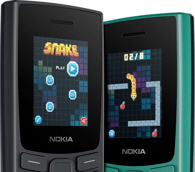 Представлен телефон Nokia 106 с MP3-плеером и «Змейкой»