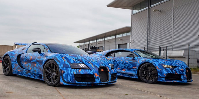 31-летний диджей купил два Bugatti и решил их индивидуализировать. Как вам?
