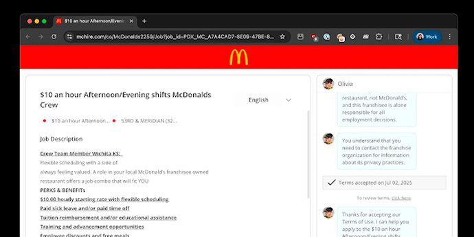 マクドナルドのAIボットは、ハッカーに6400万人のデータを与えました。パスワード全体が責任を負うことです