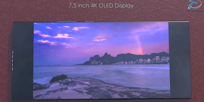 Дизайнеры придумали Xperia XZ4 Flex с огромным 4K-экраном (видео, 4 фото)