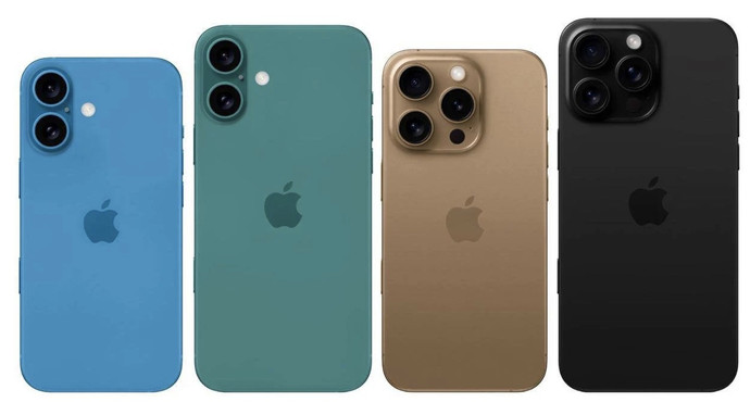 iPhone 16全モデルの特徴がネット上に流出