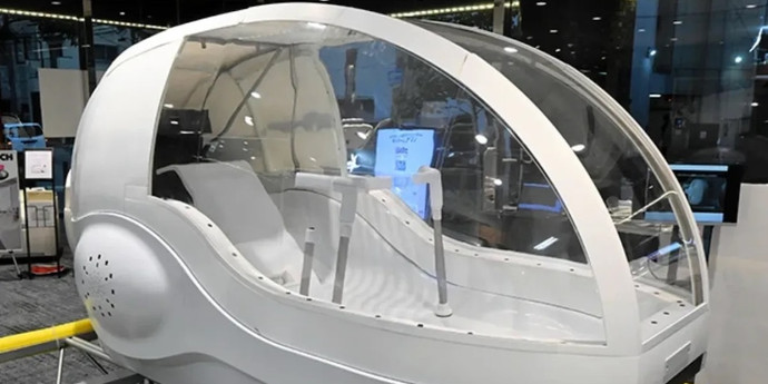 2025年、日本に「人間用洗濯機」が導入される。