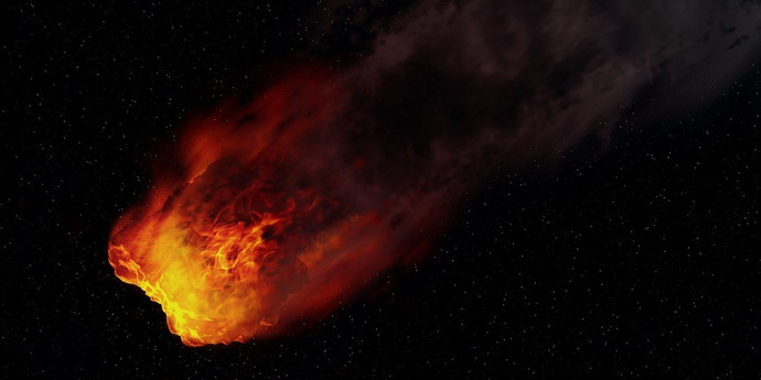 超高層ビルほどの大きさの小惑星が地球に向かって進んでいる