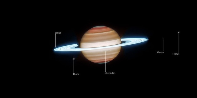 これまでで最も鮮明な土星の画像をご覧ください
